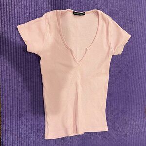 Brandy Melville Pink T-Shirt